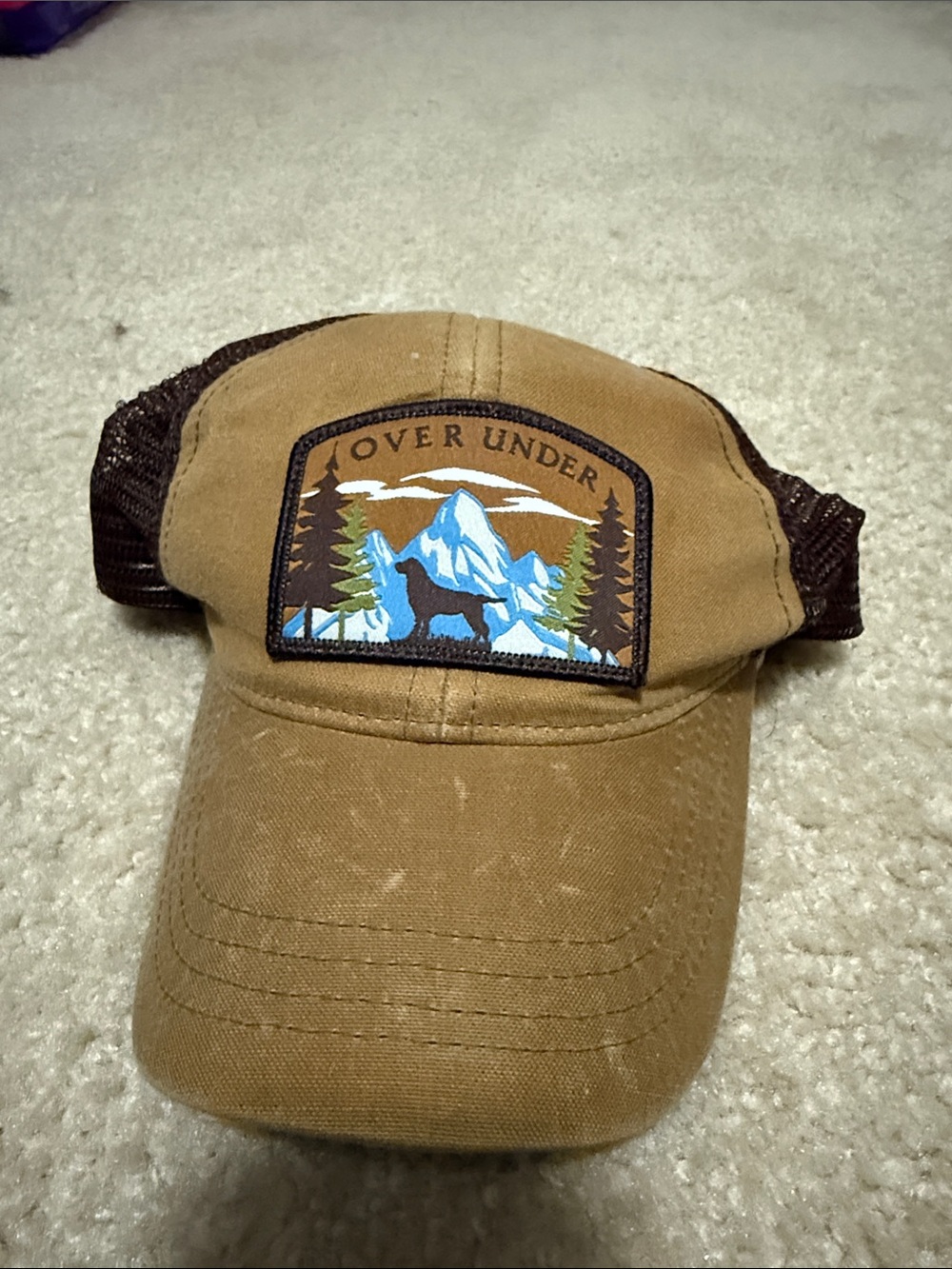 Over Under truck style adjustable hat